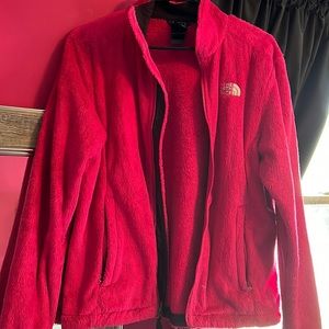 Pink North face jacket. Great condition size: Medium